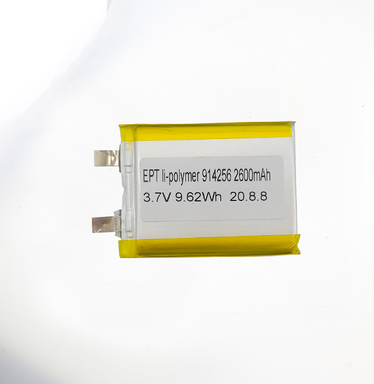 3.7V 914256 2600mAh 可穿戴設備低溫聚合物鋰電池 3.7V 914256 2600mAh 可穿戴設備低溫聚合物鋰電池